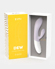 Zini Dew Purple Dual Stimulation Rabbit Vibrator in Open Box