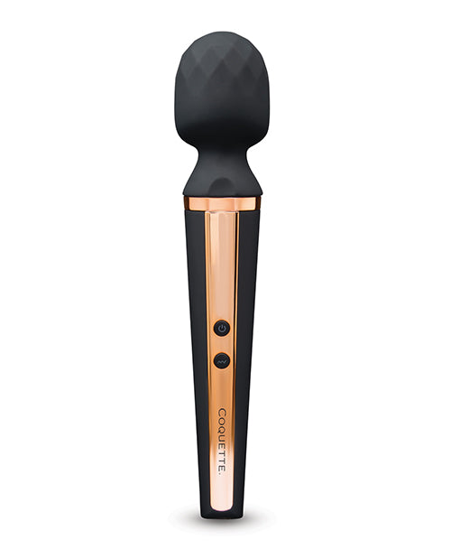 Coquette Queen Wand Vibrator Black Gold