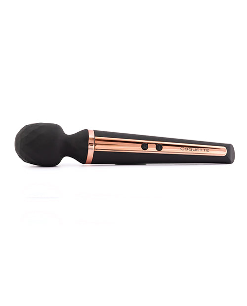 Coquette Queen Wand Vibrator on its side