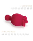 Sylvia Tongue Licking Rose Vibrator