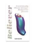 Love to Love Believer Mini Tongue Flicker - Iridescent Turquoise