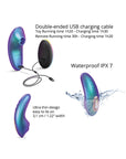 Love to Love Dreamer Mini Tongue Flicker - Iridescent Turquoise