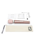 Le Wand Petite Rechargeable Vibrating Massager - Rose Gold set