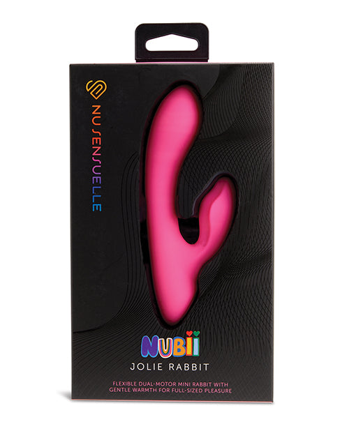Close-up photo of the Jolie Nubii, highlighting its whisper-quiet operation for discreet enjoyment.