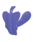 Close-up view of Venus Butterfly's silicone texture and contoured shape for intimate stimulation