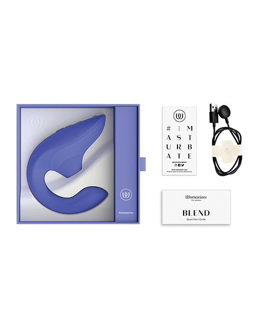 Womanizer Blend G-Spot & Clitoral vibrator Box plus accessories