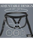 Bedroom Bliss Velvet Kiss Strap-On Harness
