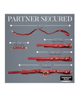 Bedroom Bless Lover's Restraint Set - Red