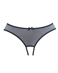 Adore Wild Nite Mesh Open Back Panty Black (One-Size) - Realvibes
