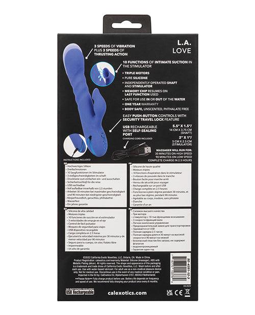 Partner-Friendly Pleasure: California Dreaming L.A. Love Experience Back of Box