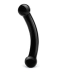 Black Glas Double Bull Glass Dildo