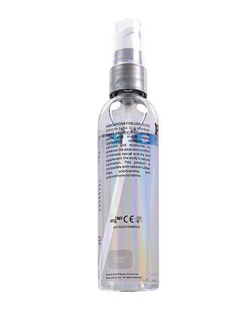 Playboy Pleasure Slick Silicone Lubricant - 4 Oz - Realvibes