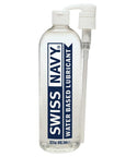 Silky-smooth pleasure with Swiss Navy lubricant.