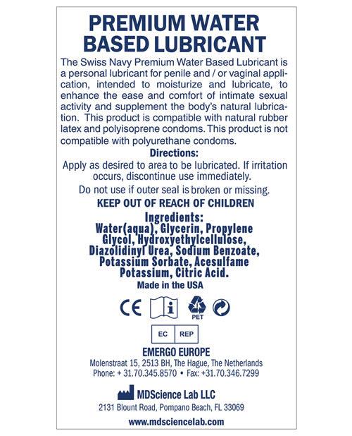 Swiss Navy Water Based Lube | Realvibes.co!
