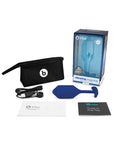 B-vibe Vibrating Weighted Snug Plug Xl - 247 G Navy / Black