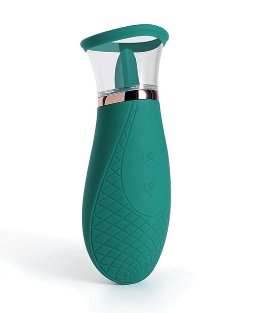 Green Scioness Sucking And Licking Clitoral Stimulator