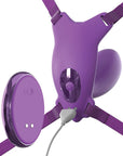 Fantasy For Her Ultimate G-spot Butterfly Strap On - Purple