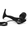 B-vibe Vibrating Snug & Tug Black