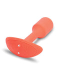B-vibe Vibrating Snug Plug - Small Orange - Realvibes