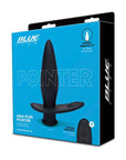 Blue Line Vibrating Anal Plug Pointer W-remote Box