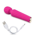 Indulge in intense pleasure with the Blush Lush Allana Wand Vibrator.