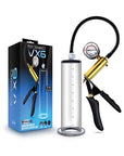 Blush Performance Vx6 Vacuum Penis Pump W-brass Pistol & Pressure Gauge - Clear - Realvibes