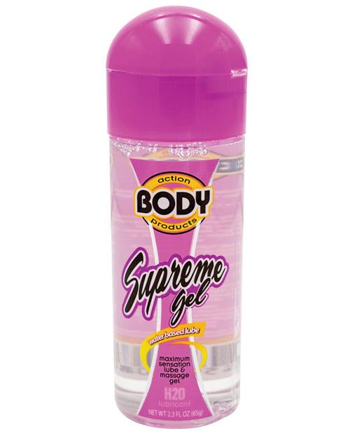Elevate Your Pleasure with Body Action Supreme Water Based Gel