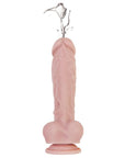 EVOLVED BIG SHOT VIBRATING & SQUIRTING DONG - FLESH