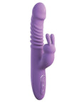 FANTASY FOR HER ULTIMATE THRUSTING SILICONE RABBIT VIBRATOR - PURPLE