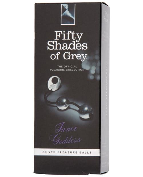 Fifty Shades Of Grey Inner Goddess Silver Metal Pleasure Balls