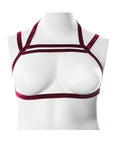 Gender Fluid Sugar Coated Harness - Xl-xxxl Raspberry Glitter - Realvibes