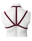 Gender Fluid Sugar Coated Harness - Xl-xxxl Raspberry Glitter - Realvibes