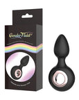 Gender Fluid Tremor Ring Plug Anal Vibe - Black - Realvibes