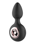 Gender Fluid Tremor Ring Plug Anal Vibe - Black - Realvibes