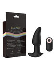 Gender Fluid Twirler Anal Vibe W-remote - Black - Realvibes