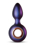 Hueman Deep Space Vibrating Anal Plug - Purple - Realvibes