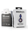 Hueman Deep Space Vibrating Anal Plug - Purple - Realvibes