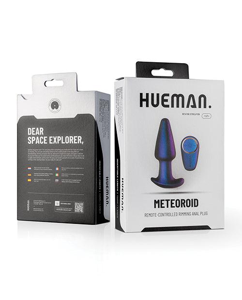 Hueman Meteoroid Rimming Anal Plug - Purple - Realvibes