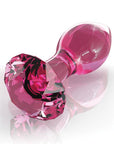 Icicles No. 79 Hand Blown Glass Diamond Butt Plug