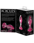 Icicles No. 79 Hand Blown Glass Diamond Butt Plug