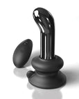 Icicles No. 84 Hand Blown Glass Vibrating Butt Plug W-remote