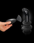 Icicles No. 84 Hand Blown Glass Vibrating Butt Plug W-remote