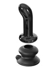 Icicles No. 84 Hand Blown Glass Vibrating Butt Plug W-remote