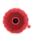 Inmi Bloomgasm Royalty Rose Textured Suction Clit Stimulator Red