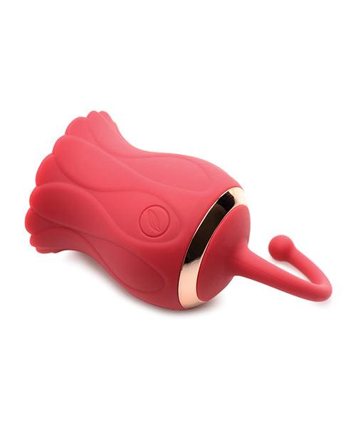 Inmi Bloomgasm Royalty Rose Textured Suction Clit Stimulator