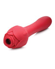 Inmi Bloomgasm Sweet Heart Rose 5x Suction Rose & 10x Vibrator - Red - Realvibes