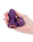 Inya Alpine Purple Butt Plug in Hand