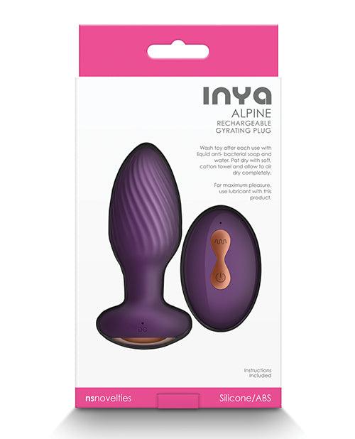 Inya Alpine Back of Box
