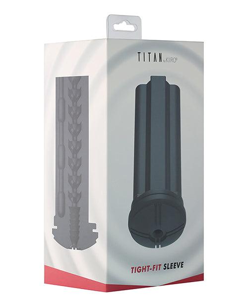 Kiiroo Tight Fit Sleeve For Titan - Black - Realvibes