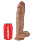 King Cock 11" Cock W-balls